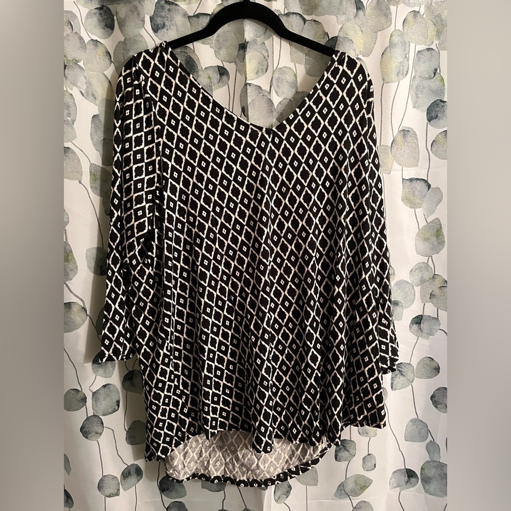 Women’s Papermoon Long Sleeve Blouse - Size 2XL